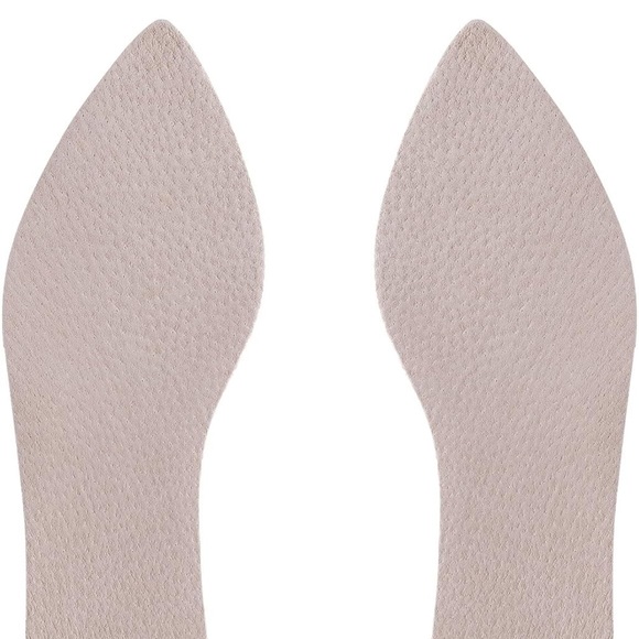 Vince Rust Camuto Snake-Embossed Pointed Toe Flats - Picture 15 of 16